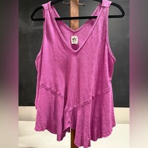 We the Free boho tank XS purple